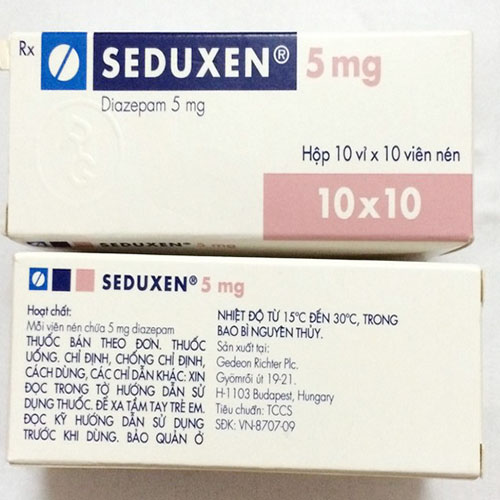 thuốc ngủ Seduxen 5mg thuốc ngủ Seduxen 5mg